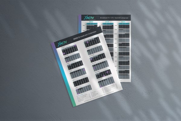 XACTV 2023 Broadcast Calendar Letter